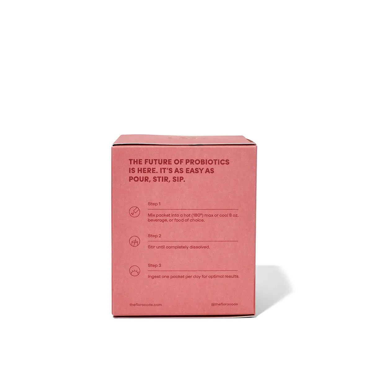 Flora Code Peach Elderflower Probiotic Supplement Powder  Instructions