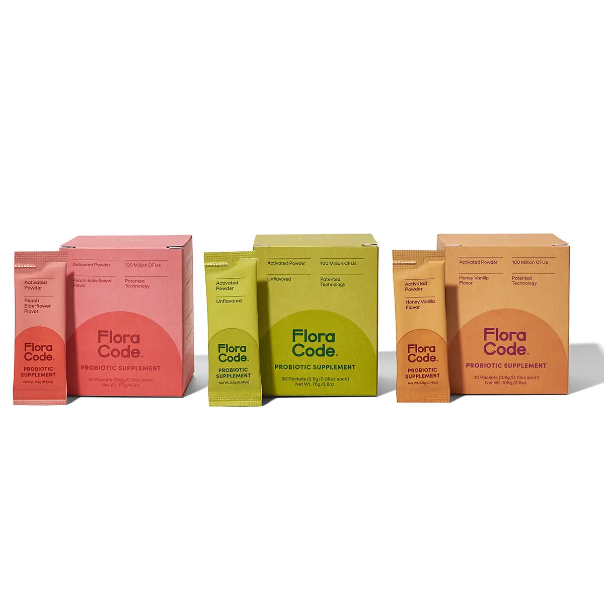 Flora Code Probiotic Powder Bundle