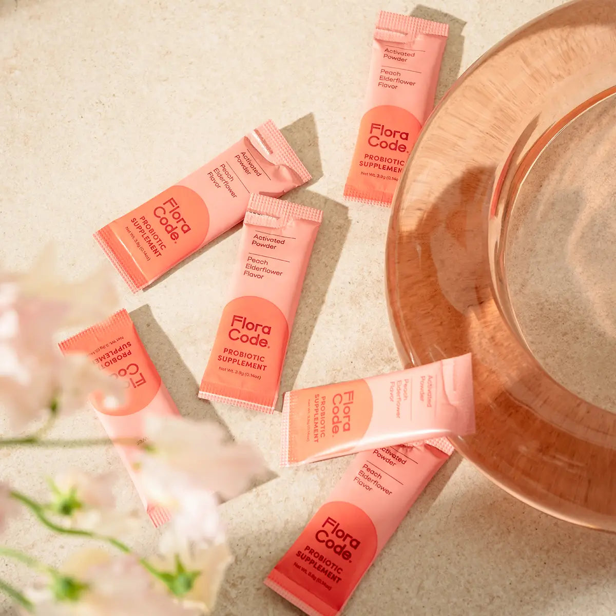 Flora Code Probiotic Supplements Powders for Gut Health