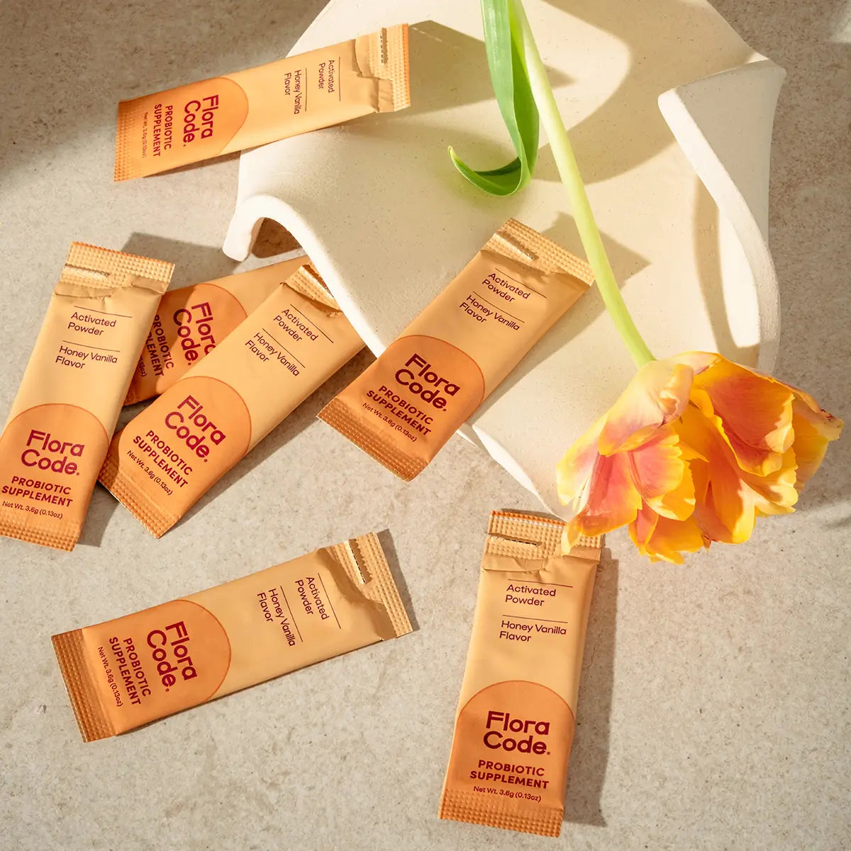 Honey Vanilla Flavored Probiotics For Women - Powder Packets