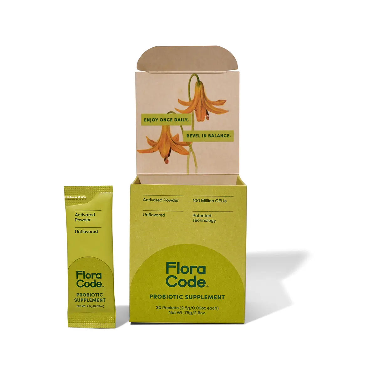 Unflavored Activated Probiotic Powder