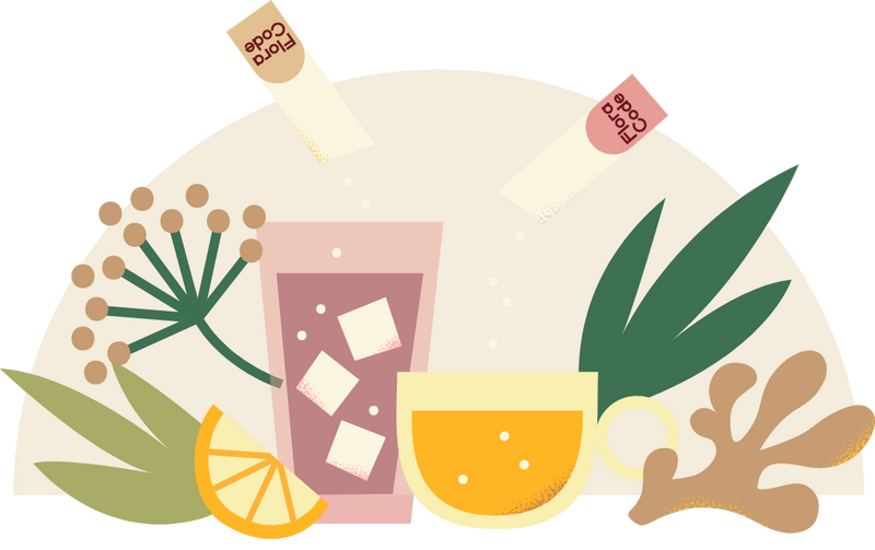 what is gut health? illustration for Flora Code probiotics